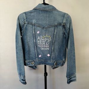 Custom Painted Denim Jacket